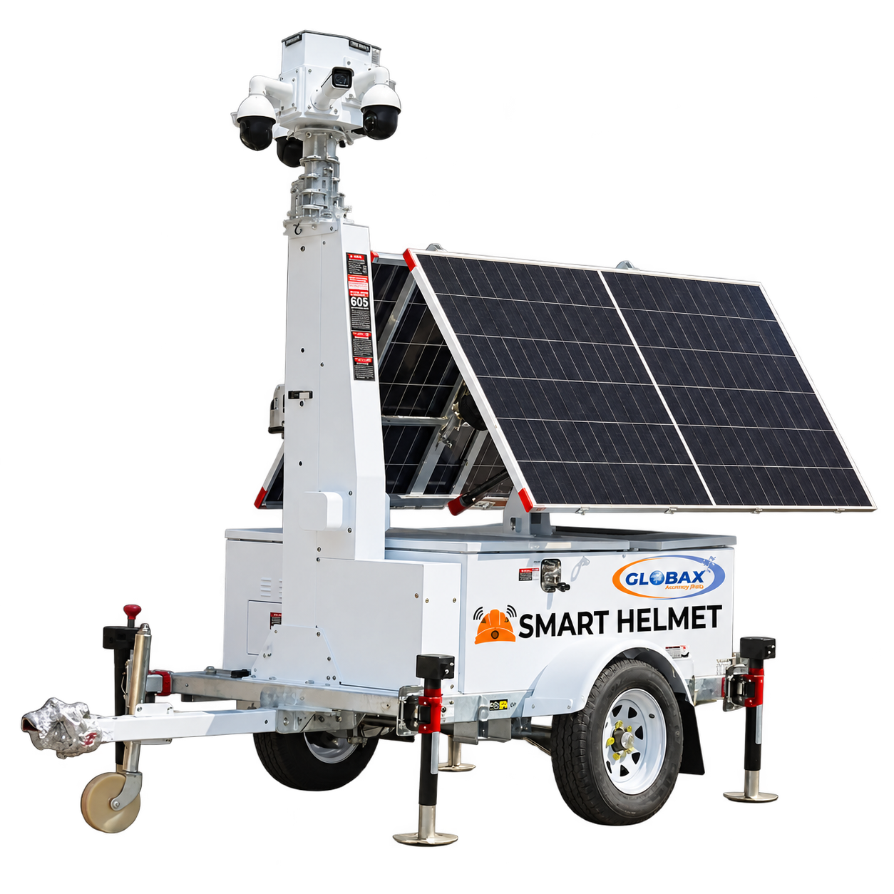 SH-MST1200 Mobil Solar Kamera Römorku